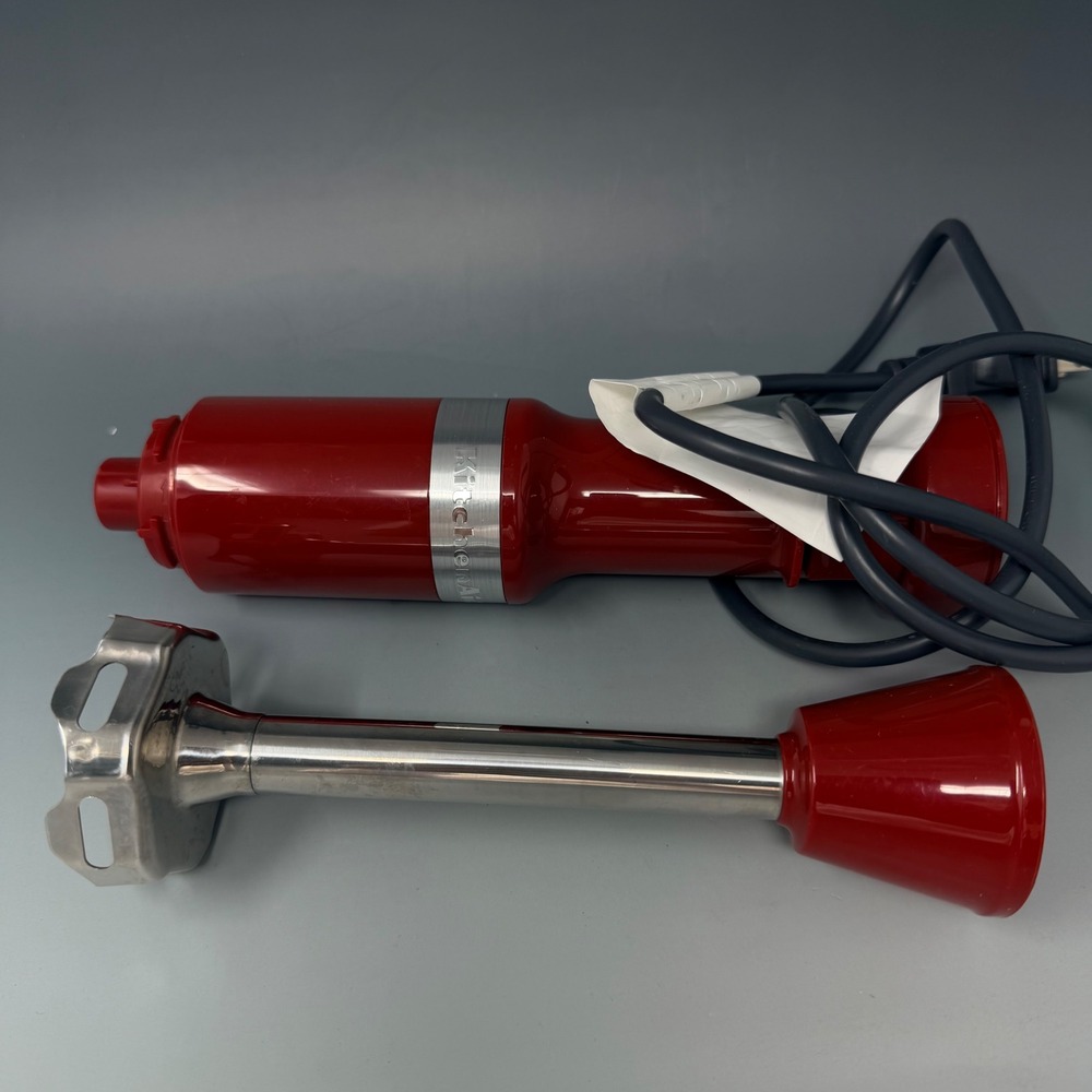 KitchenAid KHBV53ER Empire Red 2-Speed Corded Hand Immersion Blender 180W - Picture 7 of 11